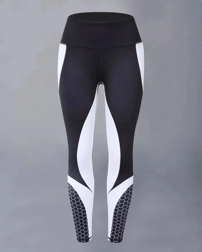🔥🔥[Buy 2 Free Shipping]🍑Colorblock Butt Lifting High Waist Sp
