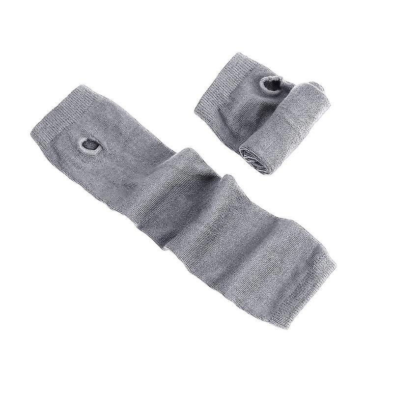 Women Fashion Warmer Knitted Long Fingerless Gloves