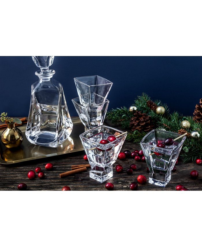 JoyJolt Carre Glassware Collection