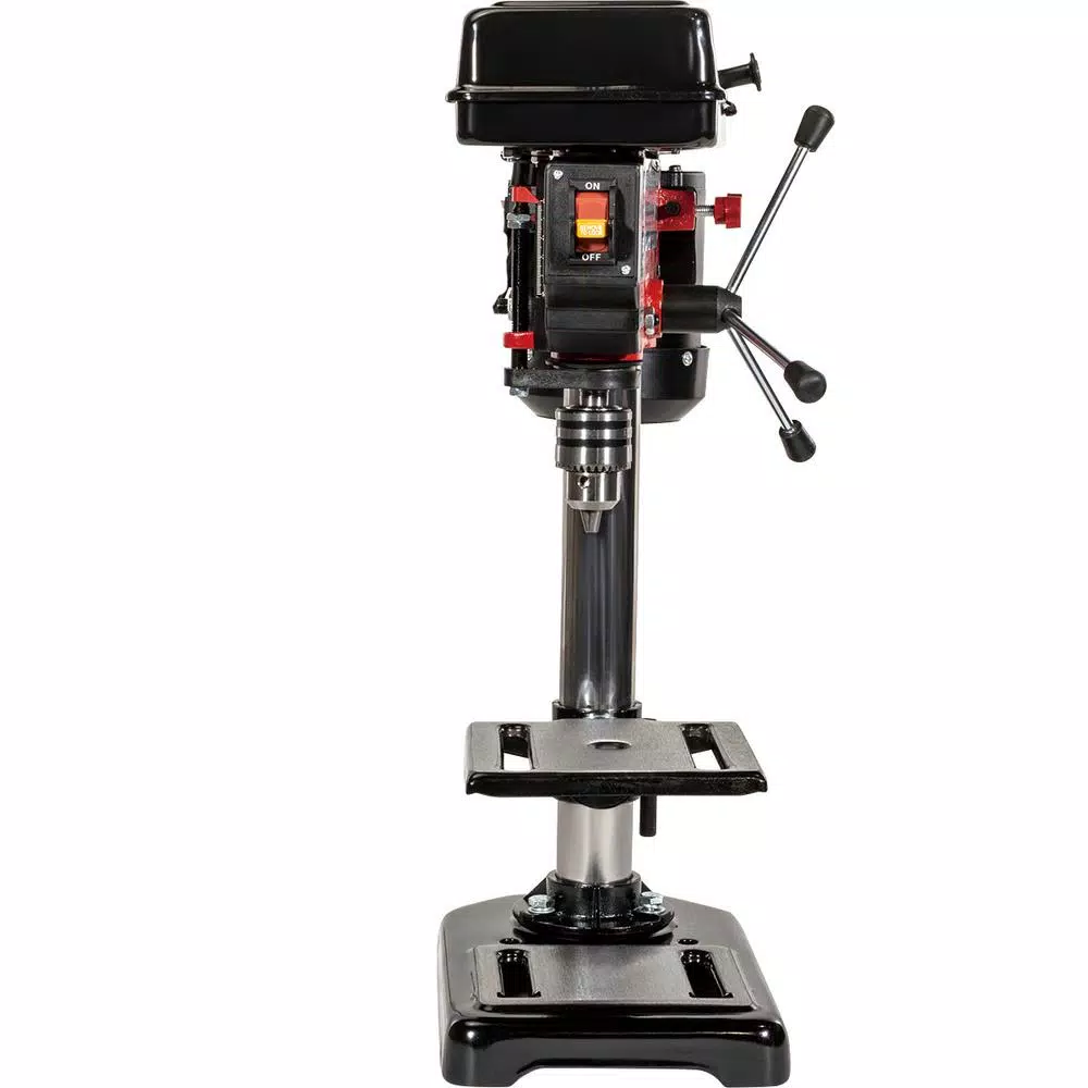 Stark 8 in. Stationary Benchtop 5-Speed Wood Workbench Drill Press Station and#8211; XDC Depot