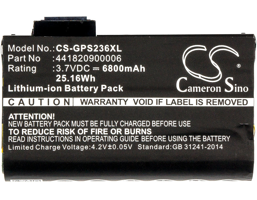 Adirpro PS236B 6800mAh Replacement Battery BatteryClerkcom Barcode