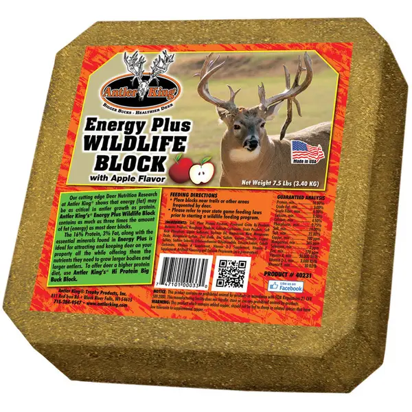 Antler King Energy Plus Wildlife Block