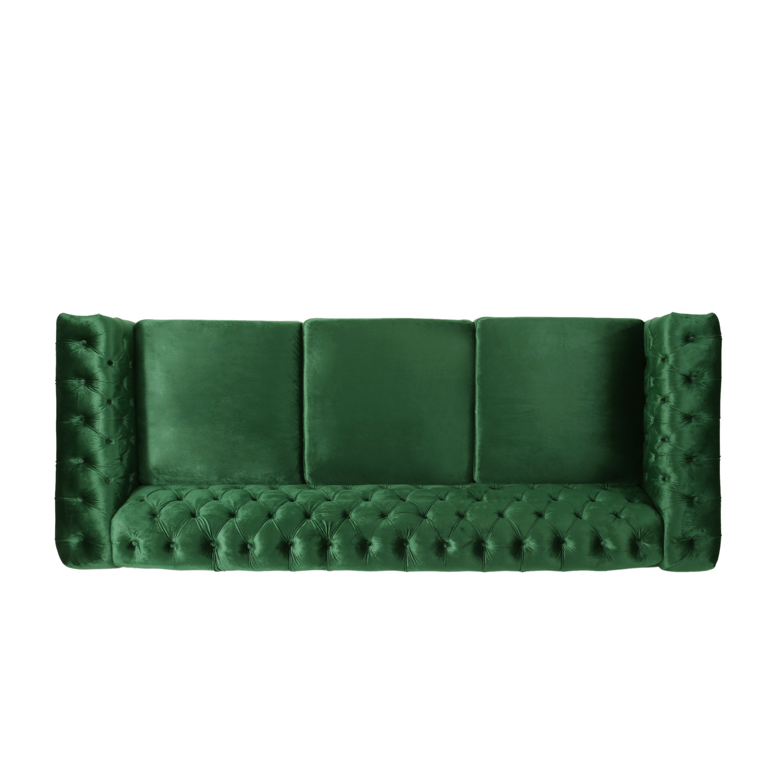 Zyiere Tufted Chesterfield 3 Seater Sofa