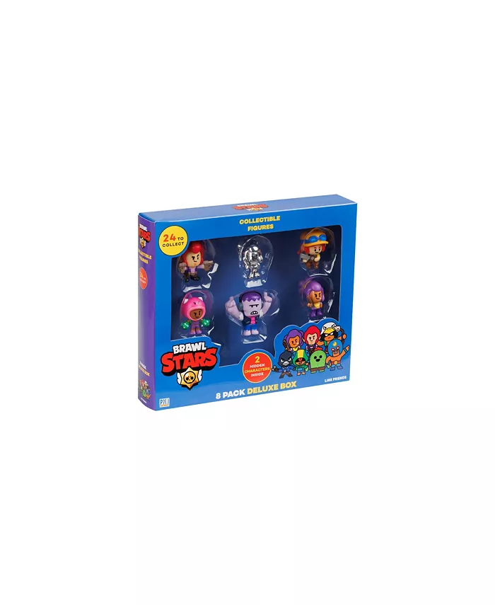 Brawl Stars 8PK Collectable Figure Deluxe Box Set