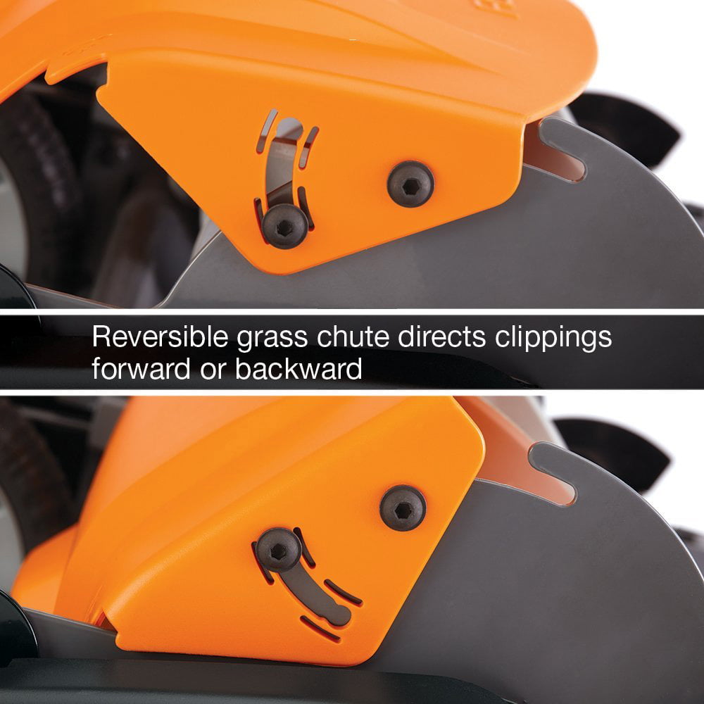 Fiskars StaySharp Max Reel Mower with InertiaDrive for 2X the Cutting Power