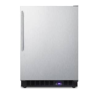 Summit Appliance 4.7 cu. ft. Frost Free Upright Outdoor Freezer In Stainless Steel SPFF51OSSSHVIM