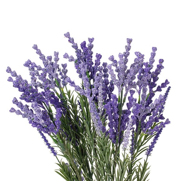 Vickerman 19 Purple Artificial Lavender Bush，2 per bag.