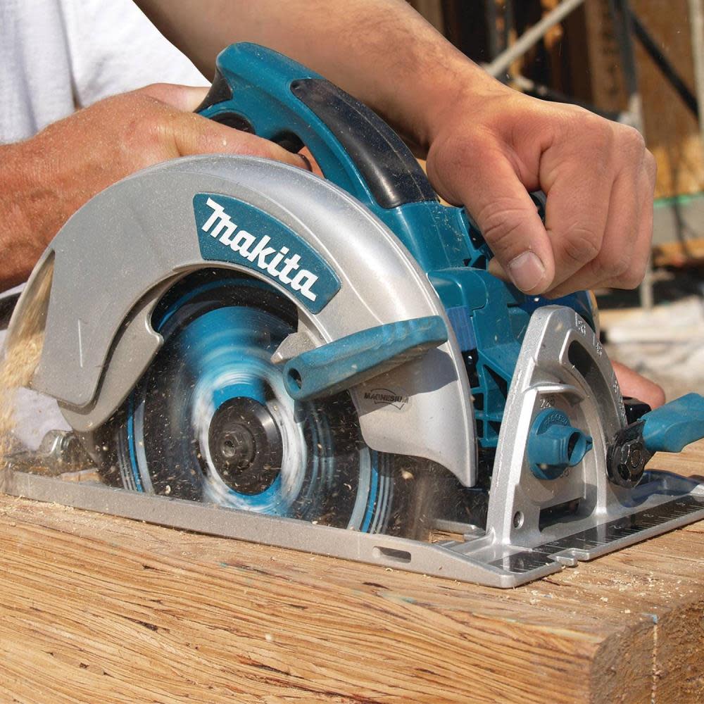 7-1/4 In. Magnesium Circular Saw with L.E.D. Lights; Electric Brake.