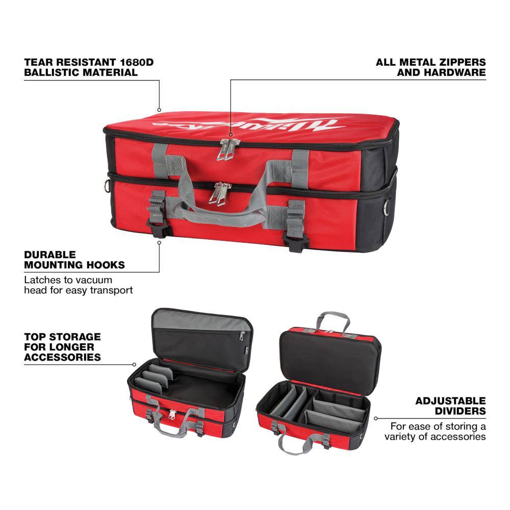 MW WetDry Shop Vacuum Tool and Attachment Storage Bag (1-Piece) 49-90-2019