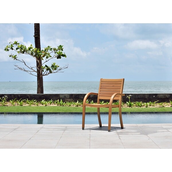 LifestyleGarden Reclaimed Teak Outdoor Patio Dining Set