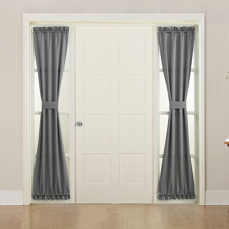 Sun Zero 1-Panel Gramercy Side Light Window Curtain