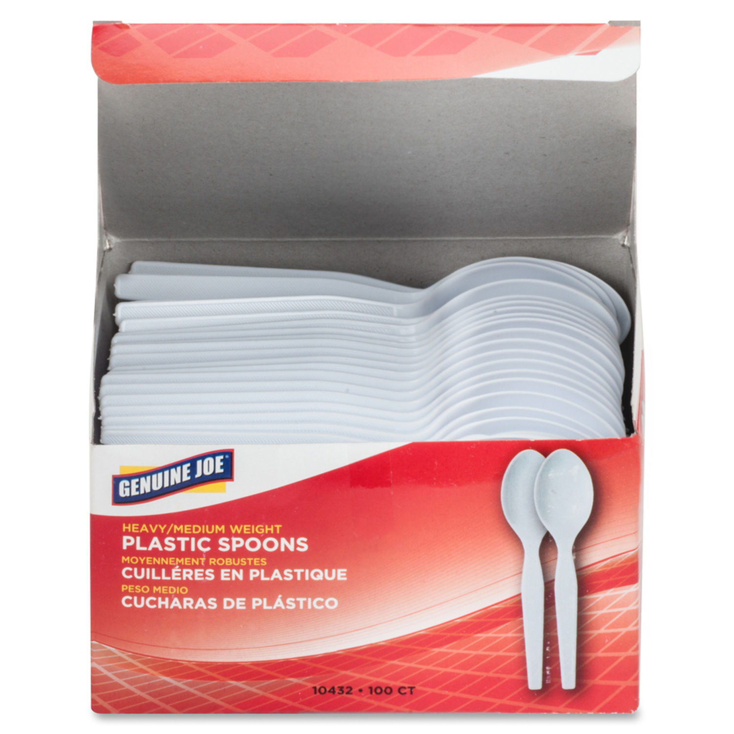 Heavyweight Disposable Spoons by Genuine Joe GJO10432