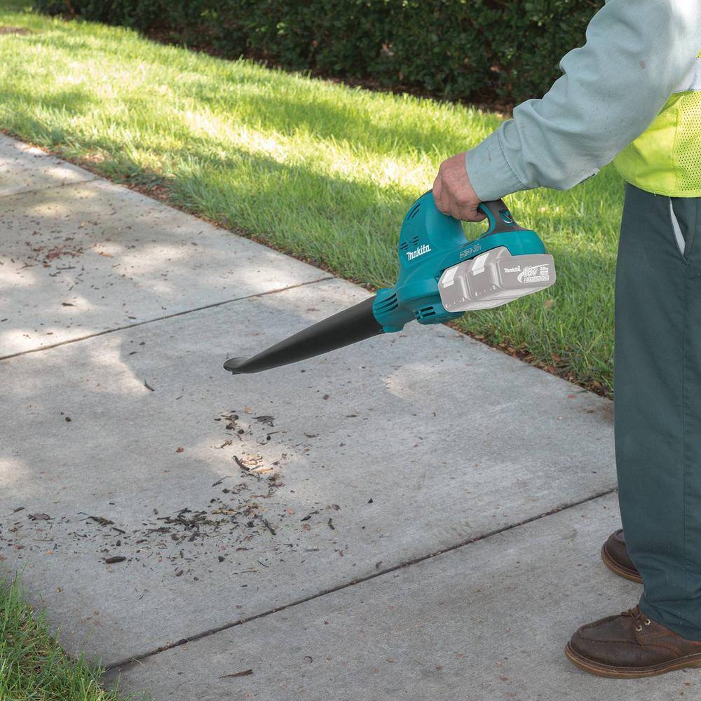 Makita 208 MPH 155 CFM 18V X2 (36V) LXT Lithium-Ion Electric Cordless Leaf Blower (Tool-Only) XBU01Z