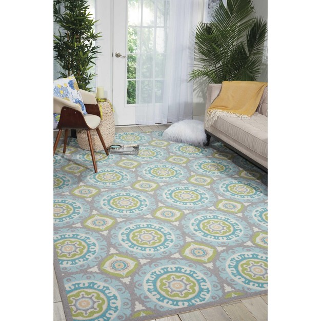 Waverly Sun N x27 Shade Solar Flair Indoor outdoor Area Rug