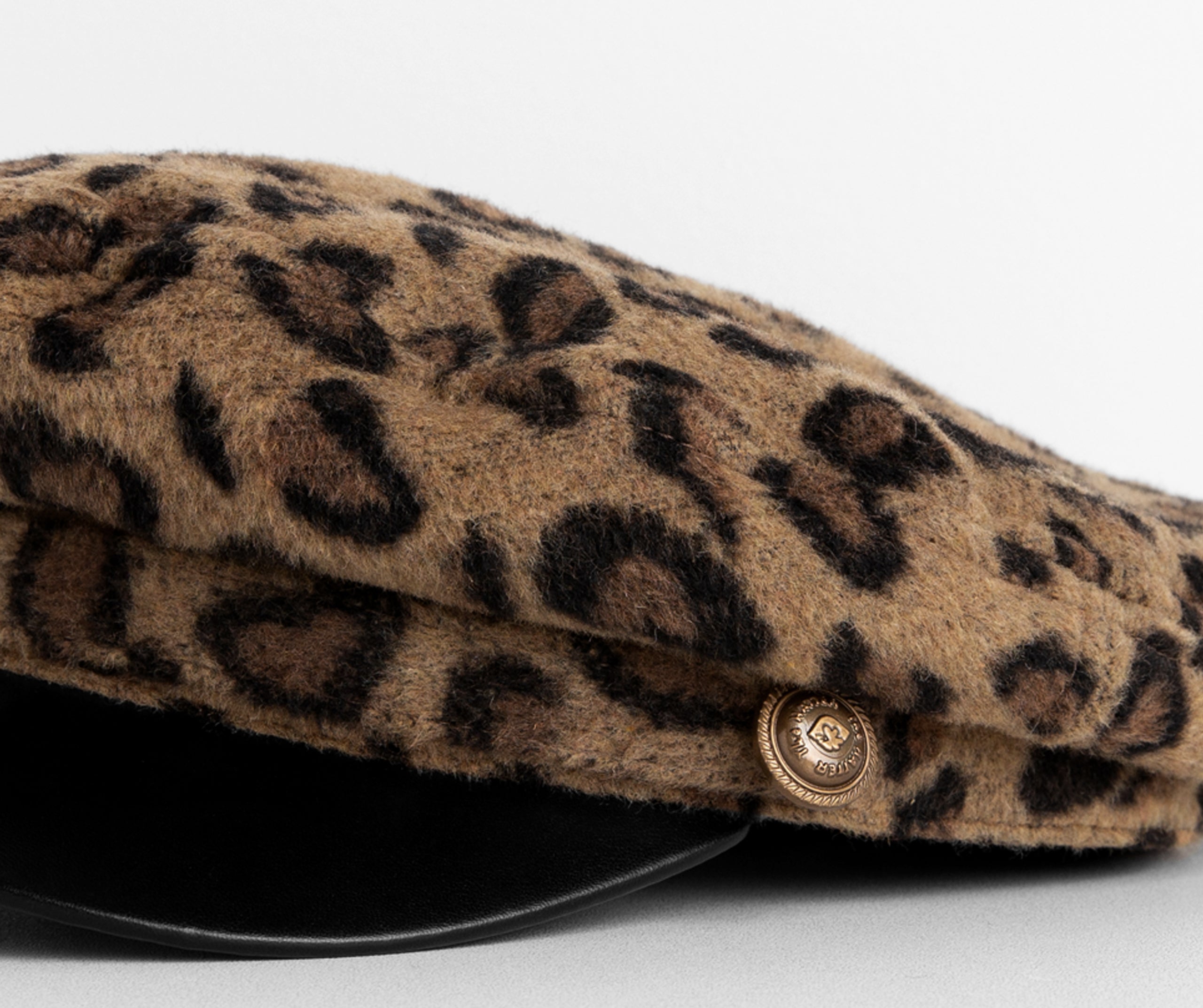 Leopard Cabby Hat