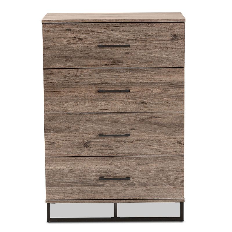 Baxton Studio Daxton 4-Drawer Chest