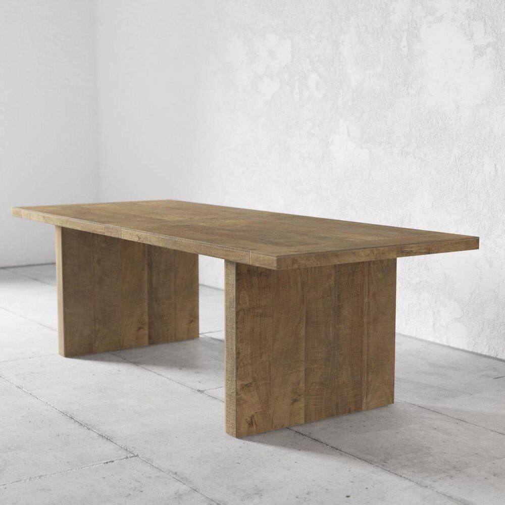 Urban Woodcraft Clairmount 72 in. Natural Dining Table 500H.72DT.CA.N