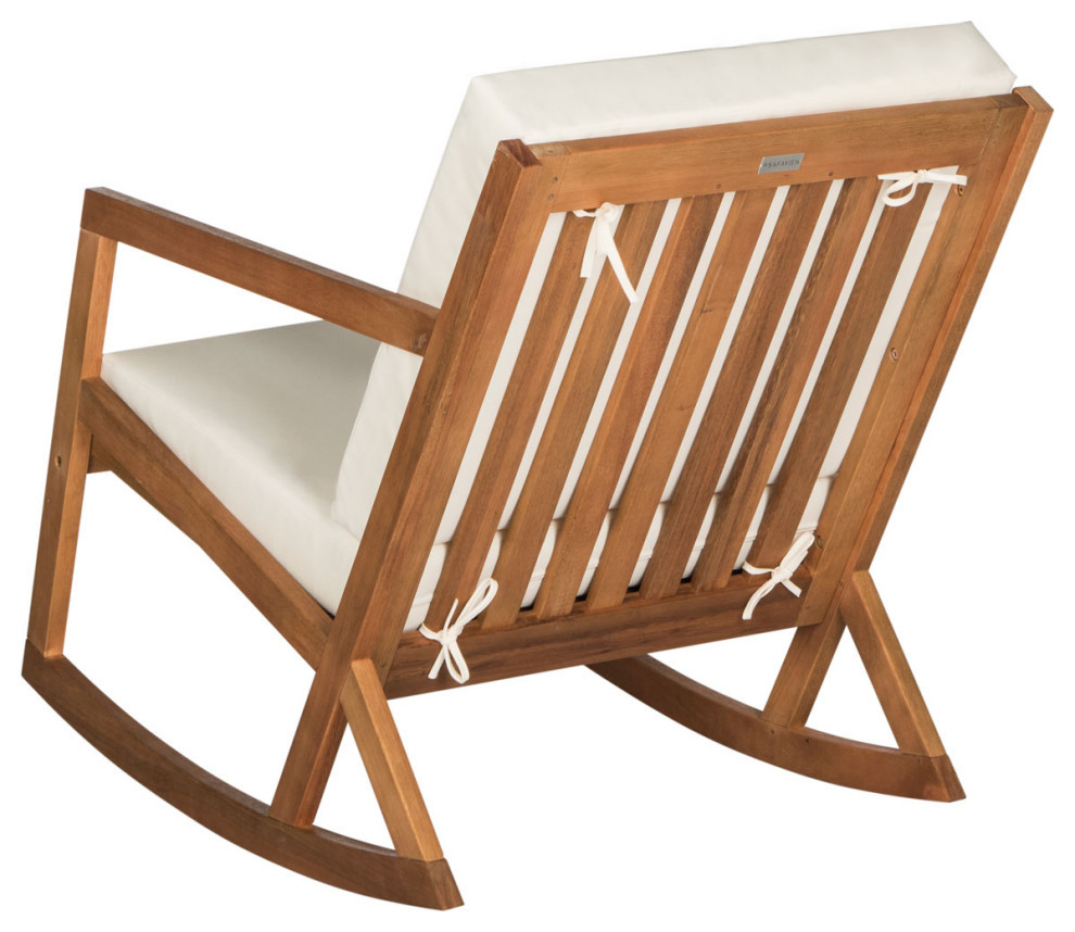 Curie Rocking Chair Natural/ Beige   Transitional   Rocking Chairs   by AED Luxury Home Decor  Houzz