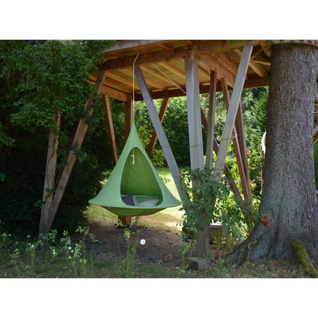 The Hamptons Collection 72 Green Two Person Hanging Cacoon Chair With Hanging Hardware