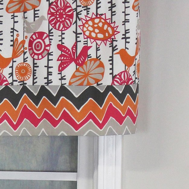 Rod Pocket Valance 50 quot X 16 quot Sherbet By Rlf Home