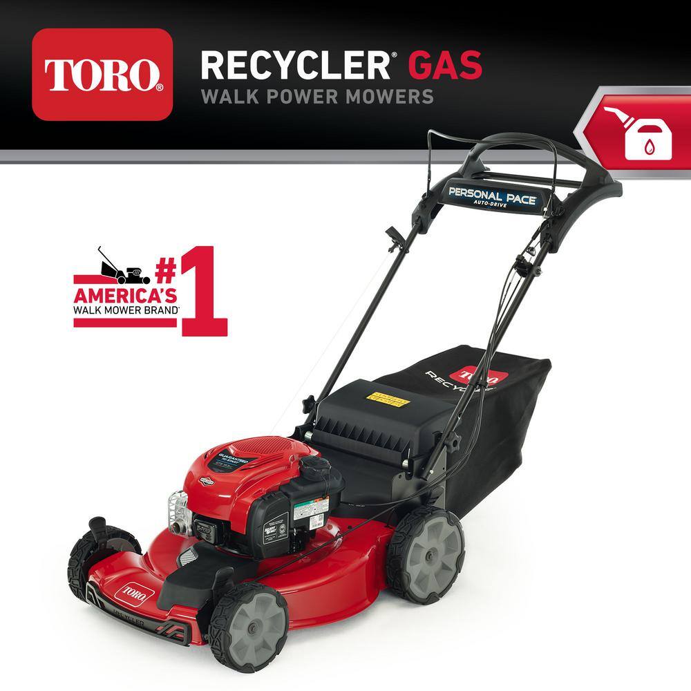 Toro Recycler 22 in. All-Wheel Drive Personal Pace Variable Speed Gas Self Propelled Walk Behind Mower 21472