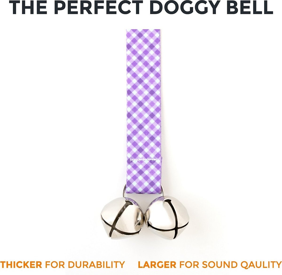 Mighty Paw Tinkle Bells Dog Doorbells， Pattern