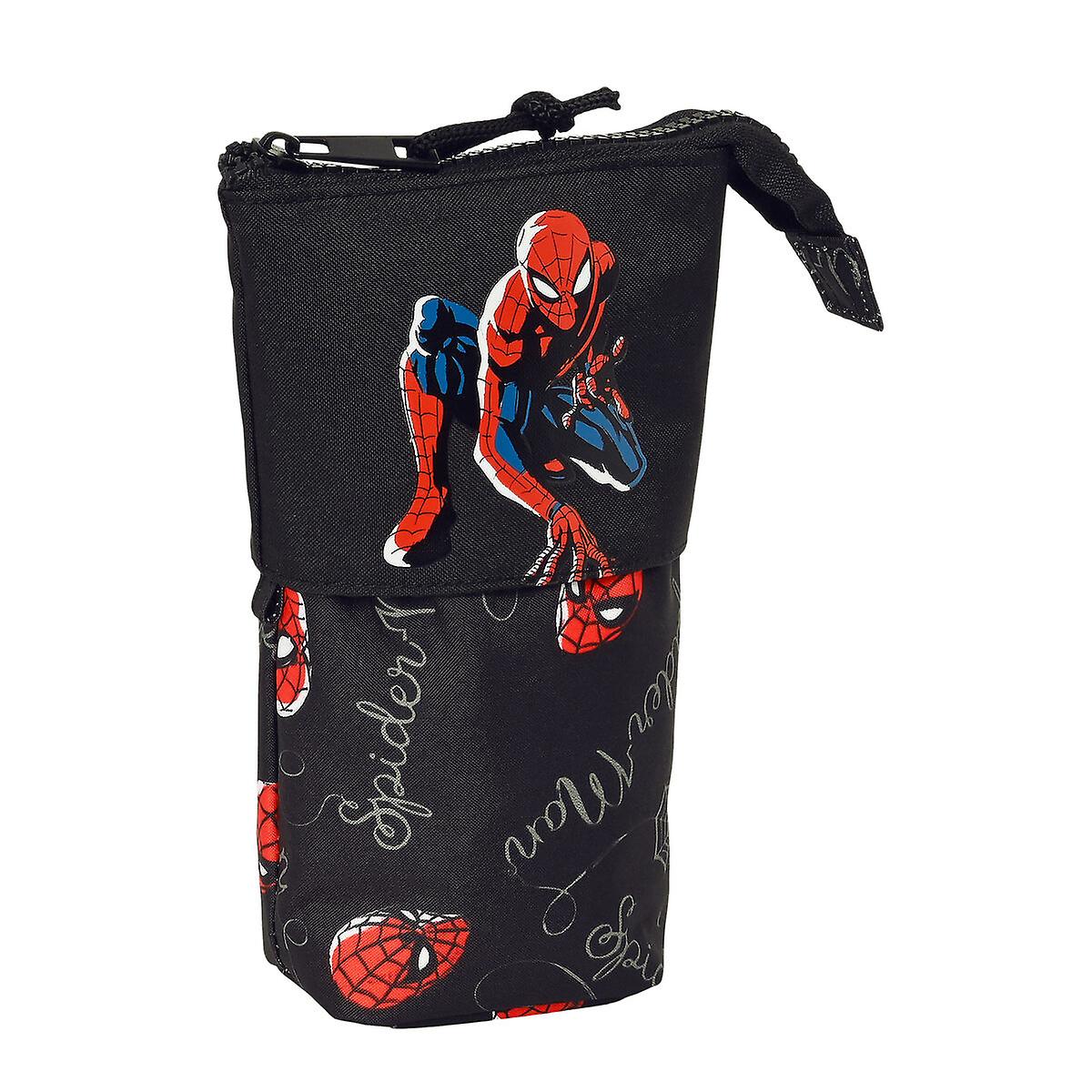 Case Spiderman Hero Black (8 x 19 x 6 cm)