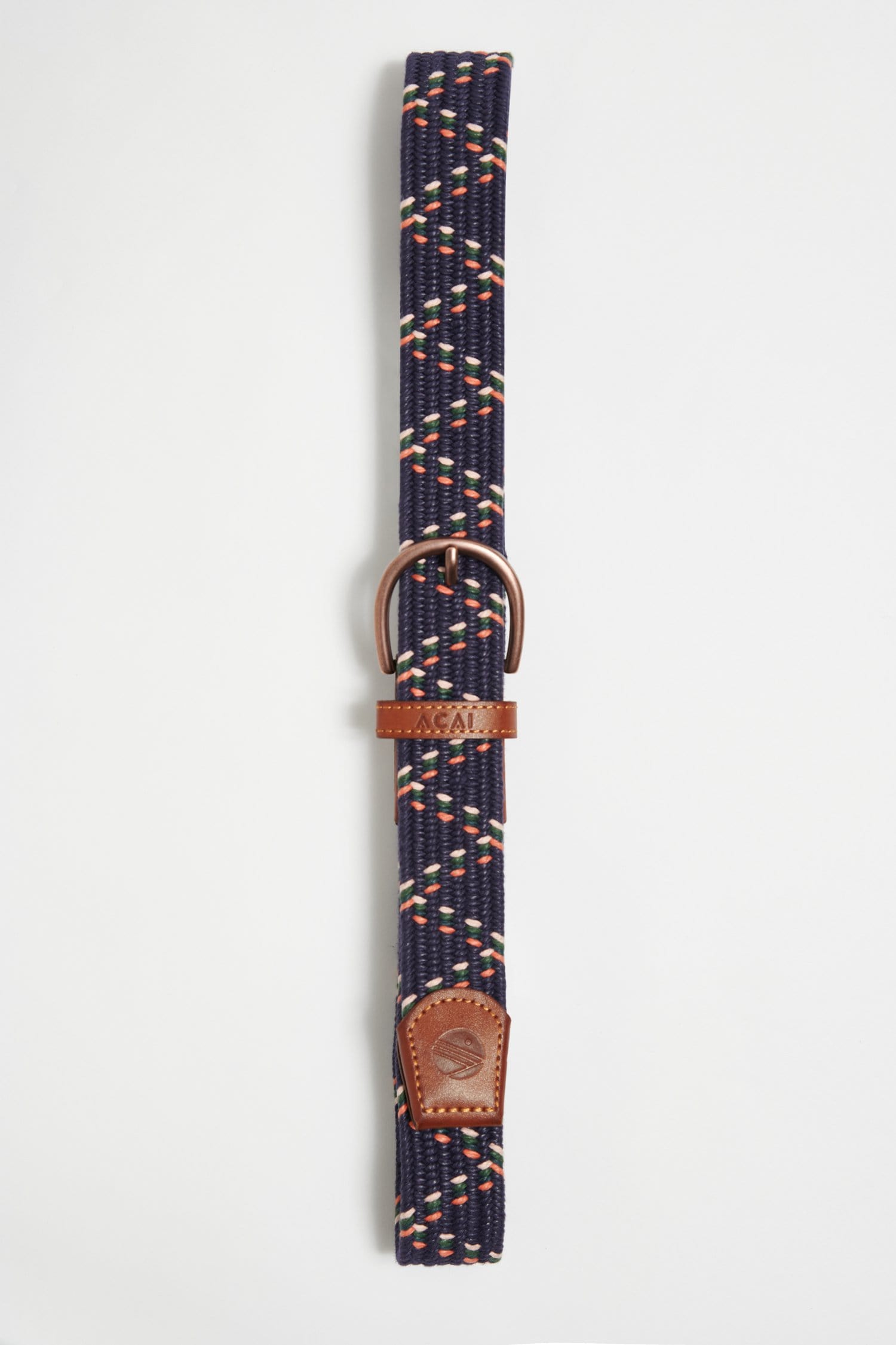 The Outdoor Braided Belt - Navy