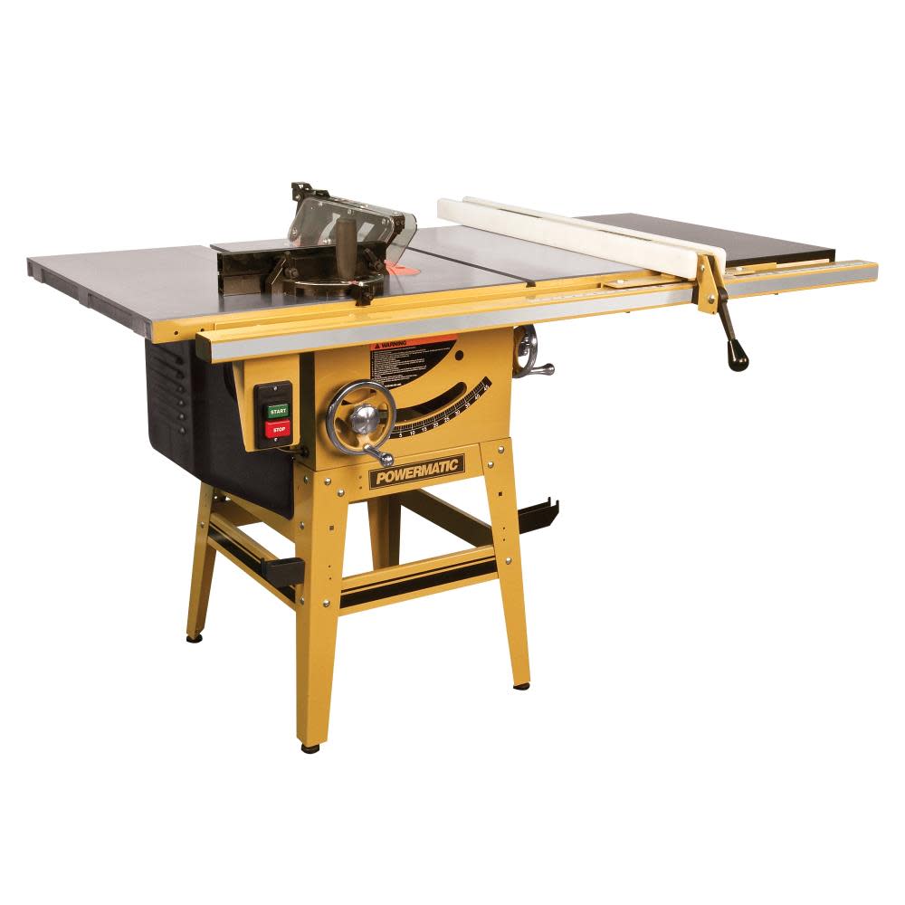 64B Table Saw， 1.75HP 115/230 V， 30 In. Fence with Riving Knife ;