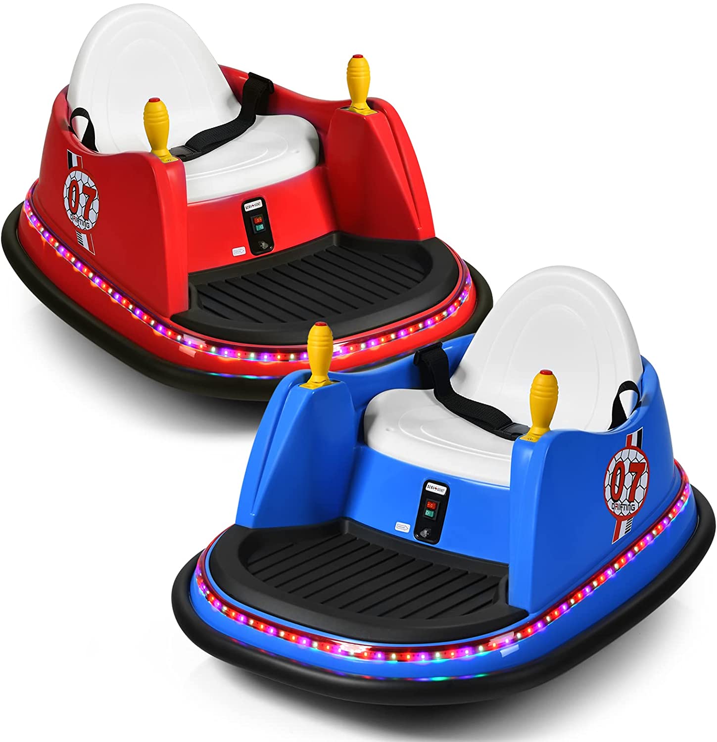 Bumper Car for Kids, 6V Battery Powered Electric Vehicle