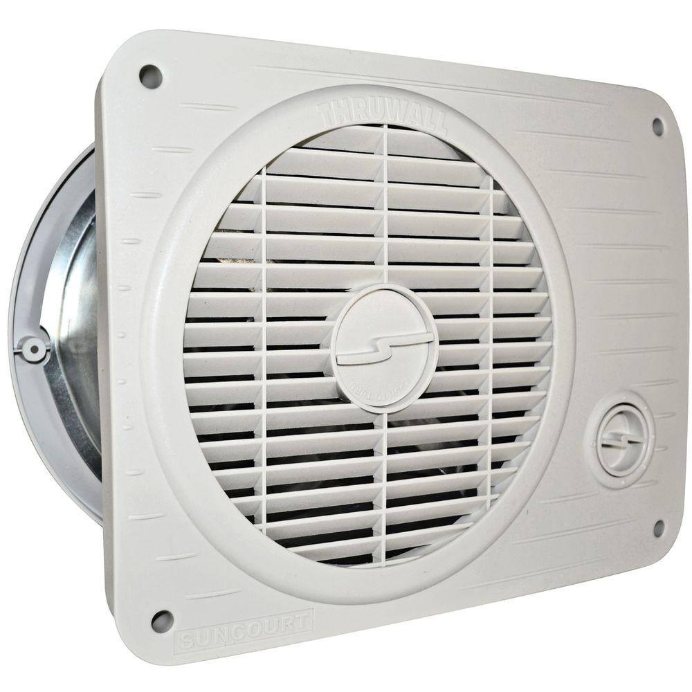 Suncourt Thru Wall Fan Hardwired Variable Speed TW208P