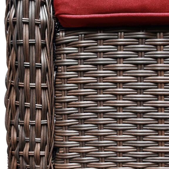 Outdoor Bistro Set 3 Pieces  Outdoor Resin Wicker ...