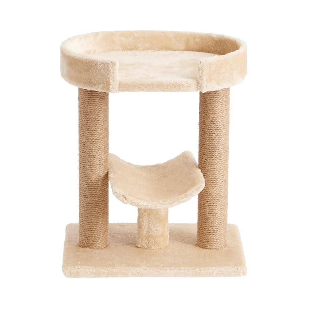 Two By Two 21.1 in. Laurel Cat Tree and Perch 26