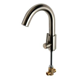 ALFI BRAND 2-Handle Deck Mount Roman Tub Faucet in Brushed Nickel AB2503-BN