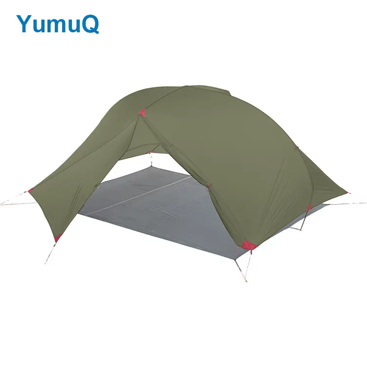 YumuQ 1 2 People Travelling Hiking Outdoor Camping Ultralight Tent a Living Room Lightweight Backpacking