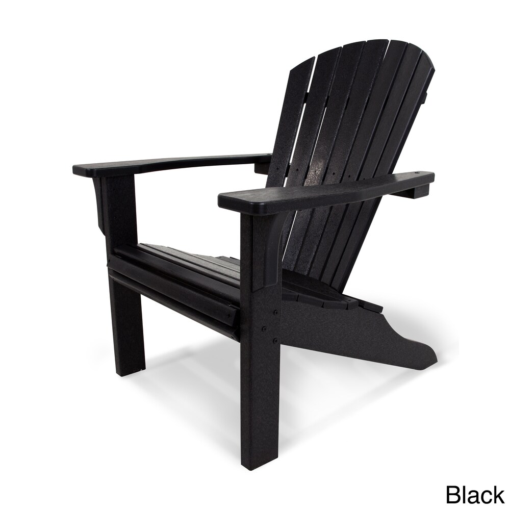 POLYWOOD Seashell Adirondack Chair