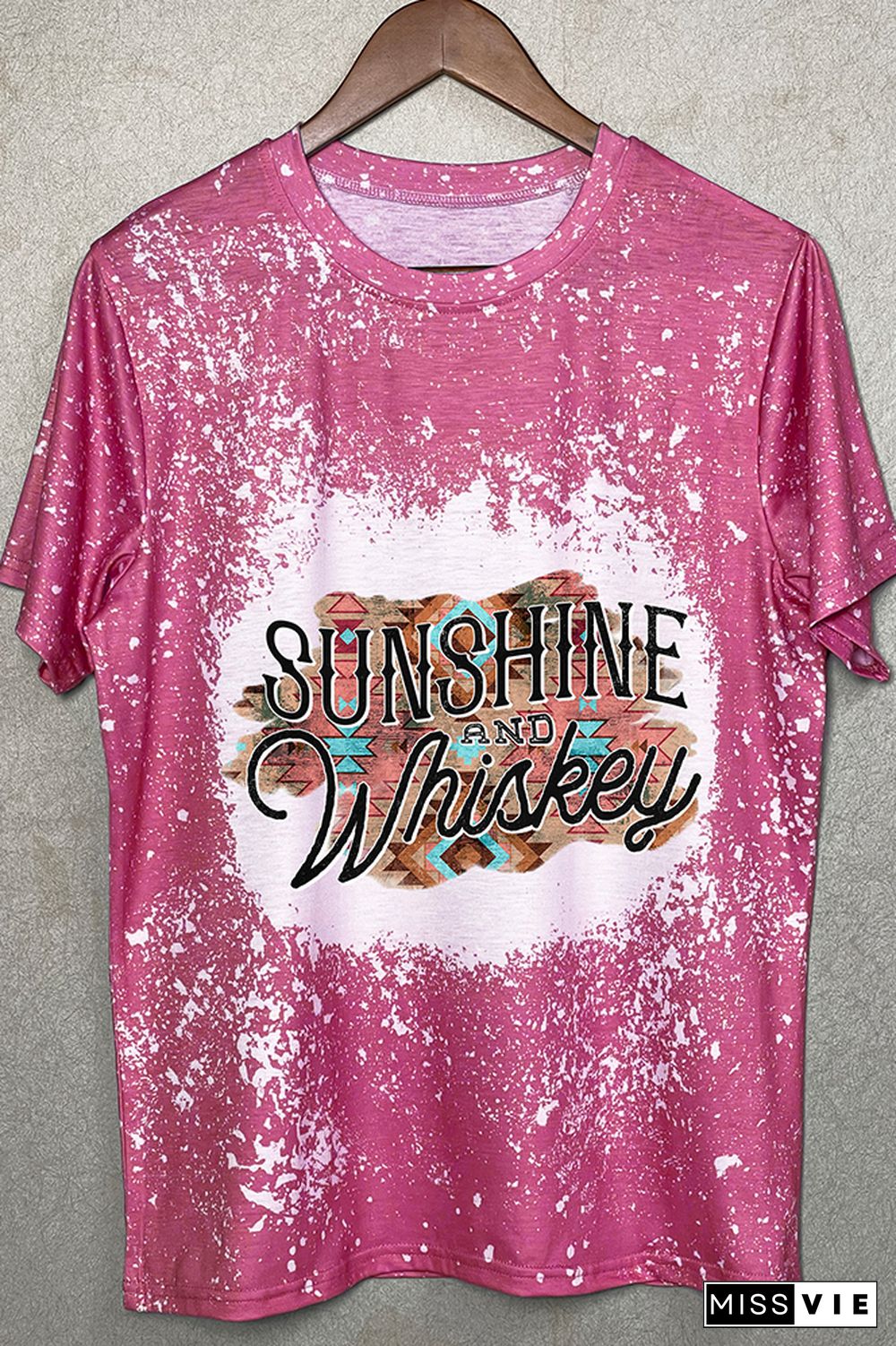 Sunshine & Whiskey Graphic Tee Wholesale