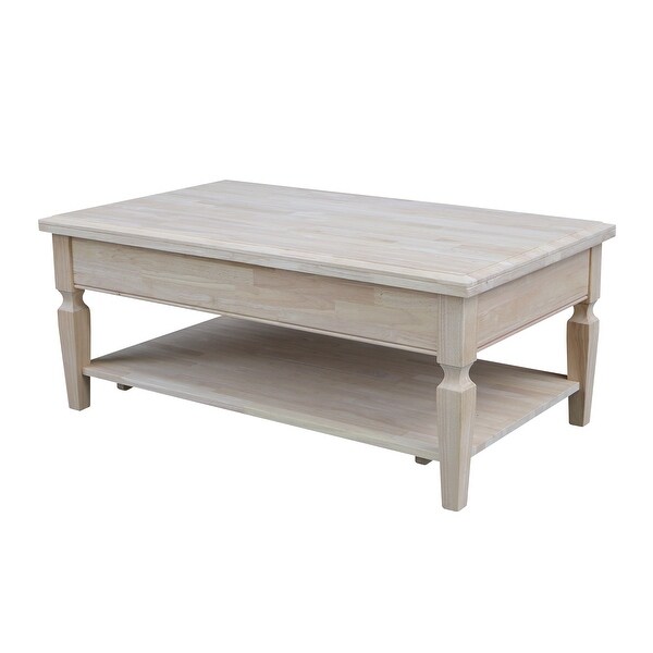 Vista Solid Wood Coffee Table - 48