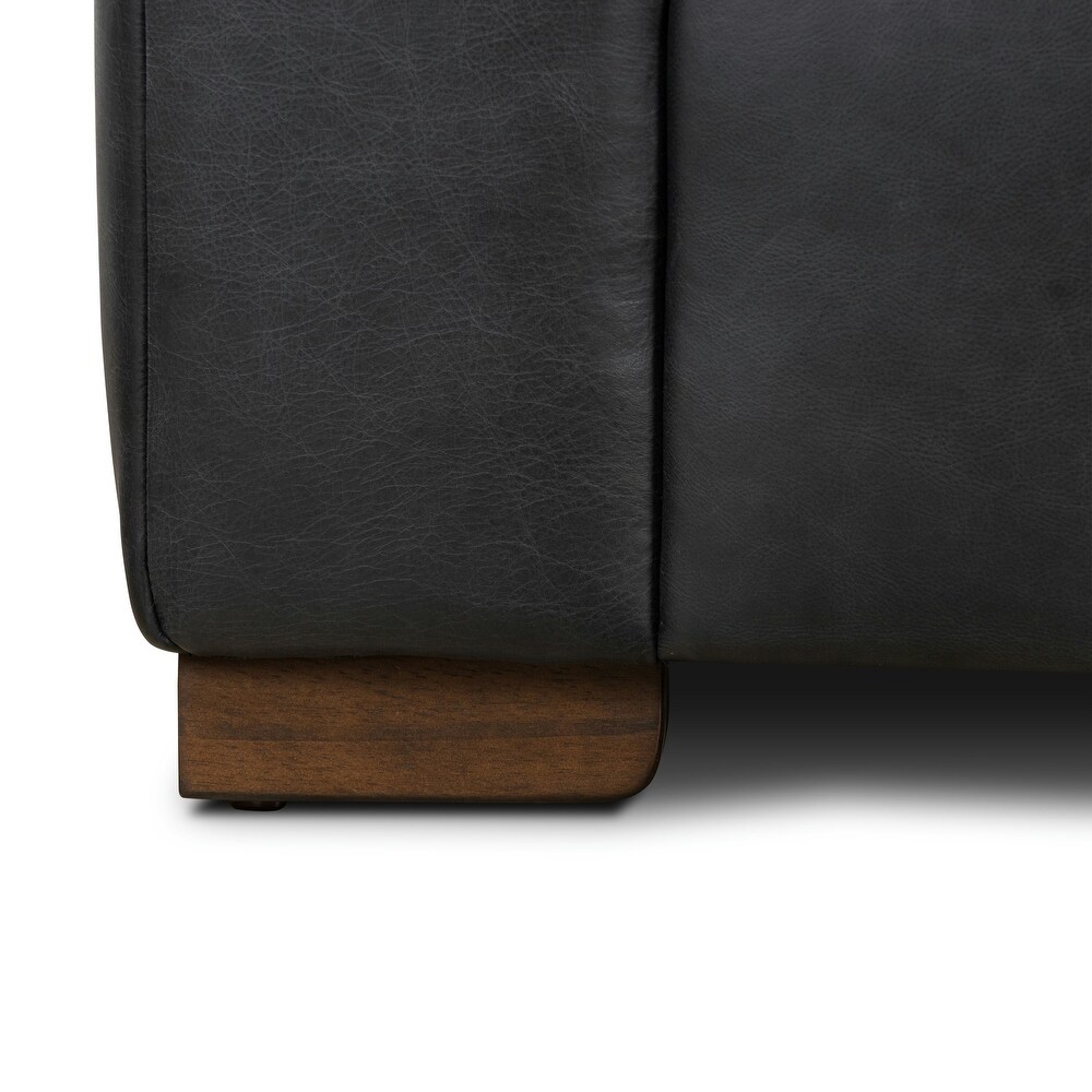 Poly and Bark Canale Sofa   Genuine Italian Leather