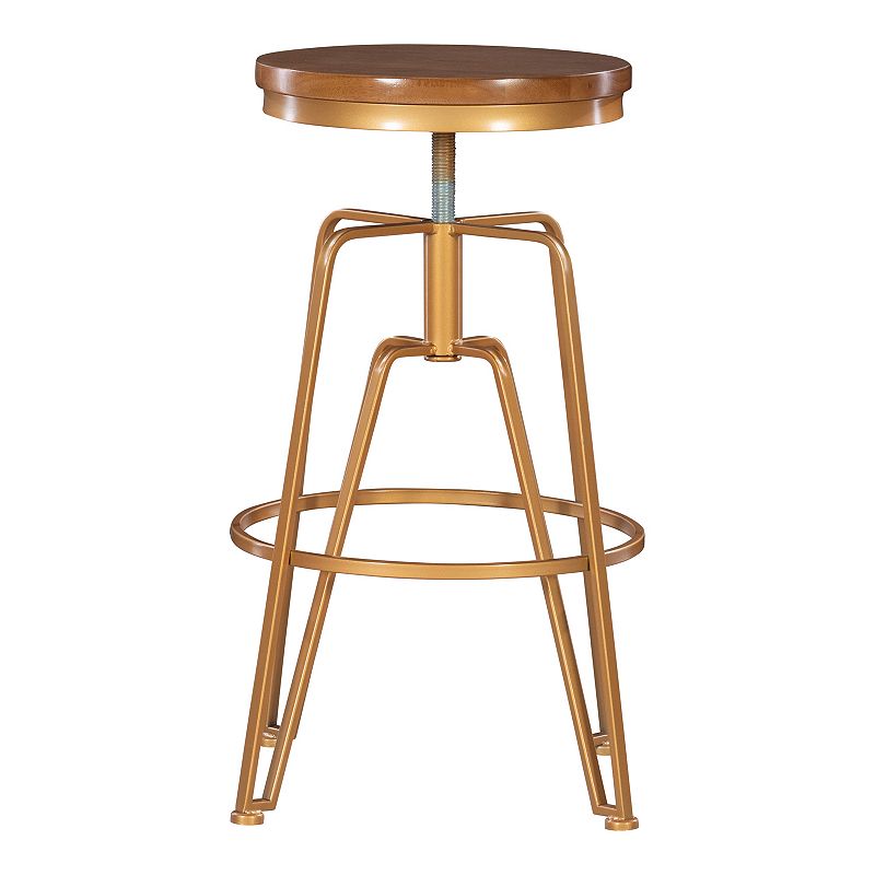 Linon Adjustable Workshop Stool