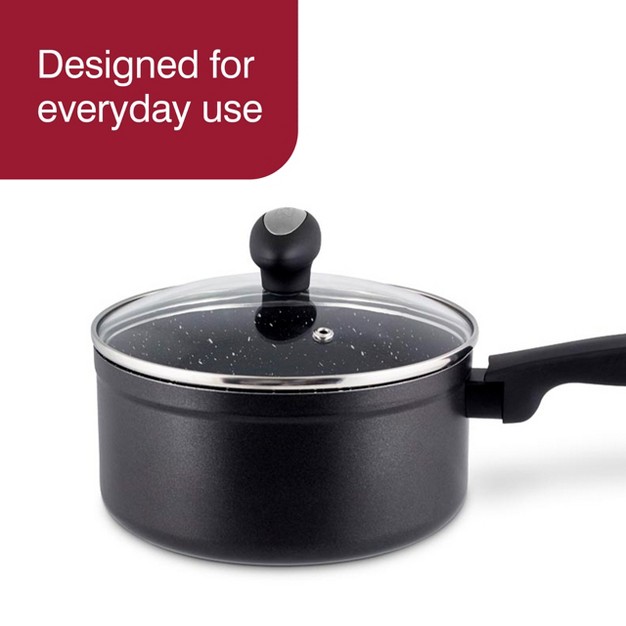 Zyliss Ultimate Nonstick Saucepan With Glass Lid 2 7 Quarts