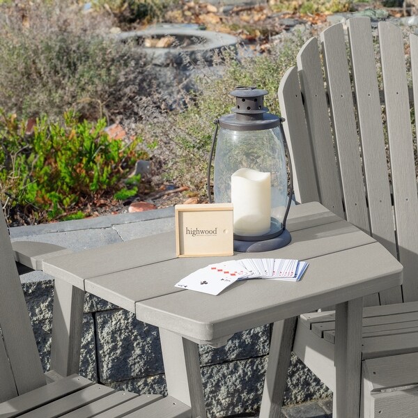 Highwood EcoFriendly Adirondack TeteaTete Connecting Table