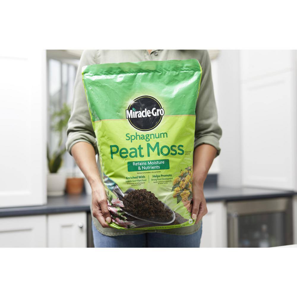 Miracle-Gro 16 Qt. Sphagnum Peat Moss (2-Pack) VB00007