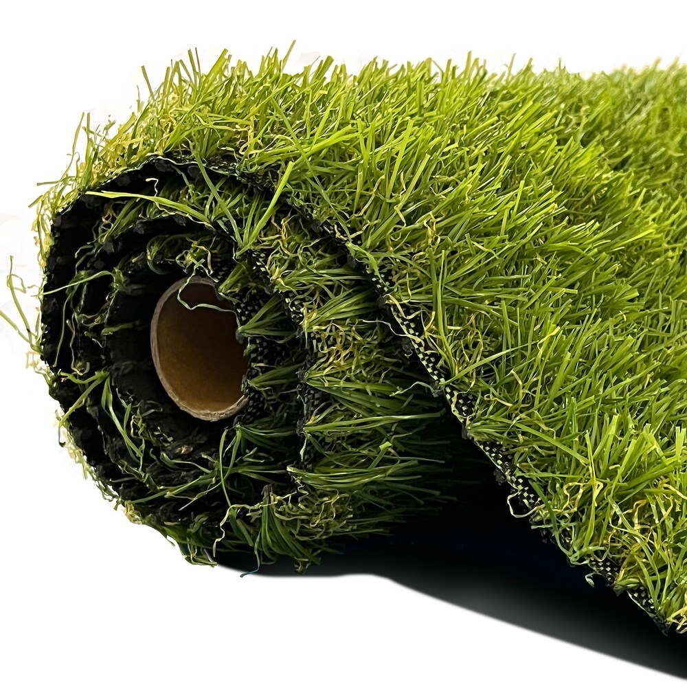 DCP Artificial autumn Grass 12ft.Wide x Cut to Length 1.37in hight   12'x1'