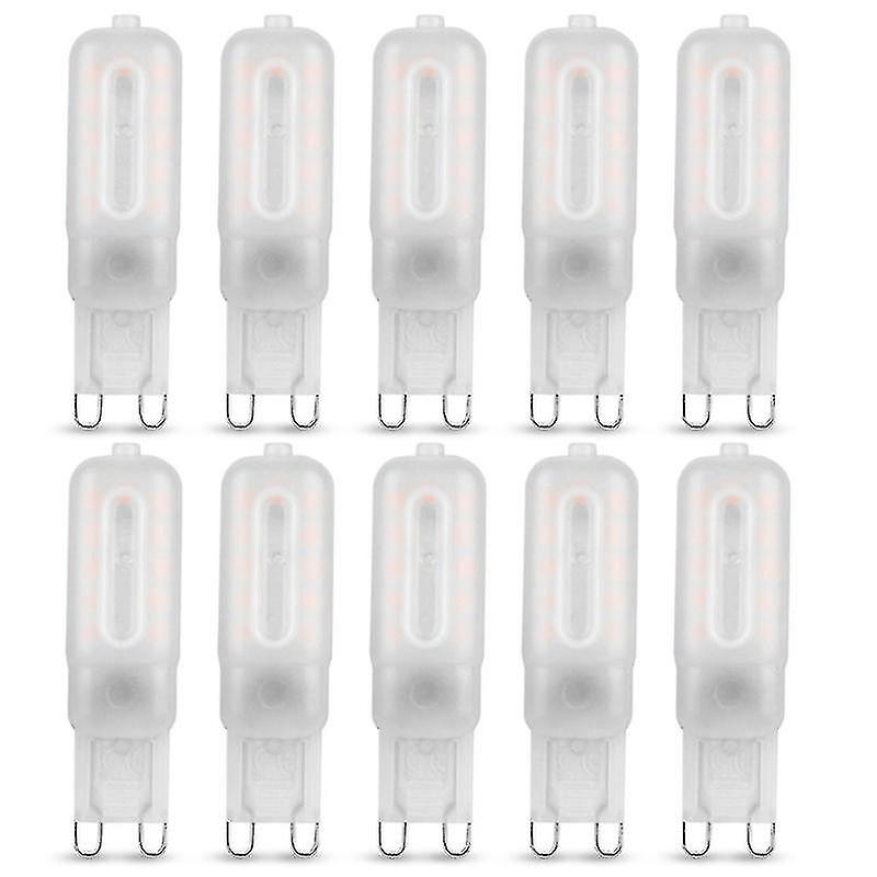 10pcs G9 Led Lamp 5w Cold White 6000k 220v Replaces Halogen Lamps Not Dimmable