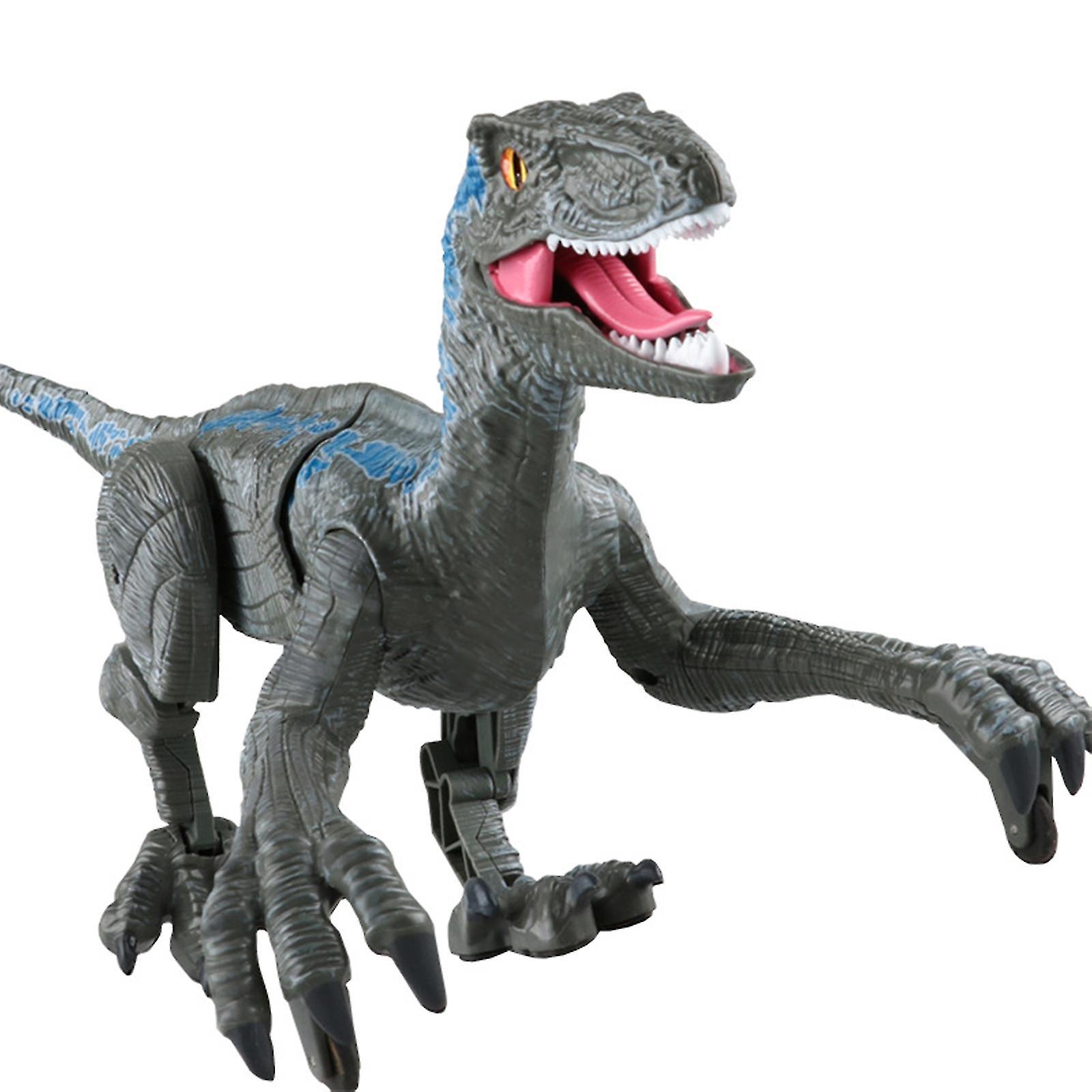 Remote Control Dinosaur Toys 2.4g Shake Head Tail Electronic Pet Simulation Velociraptor Toy