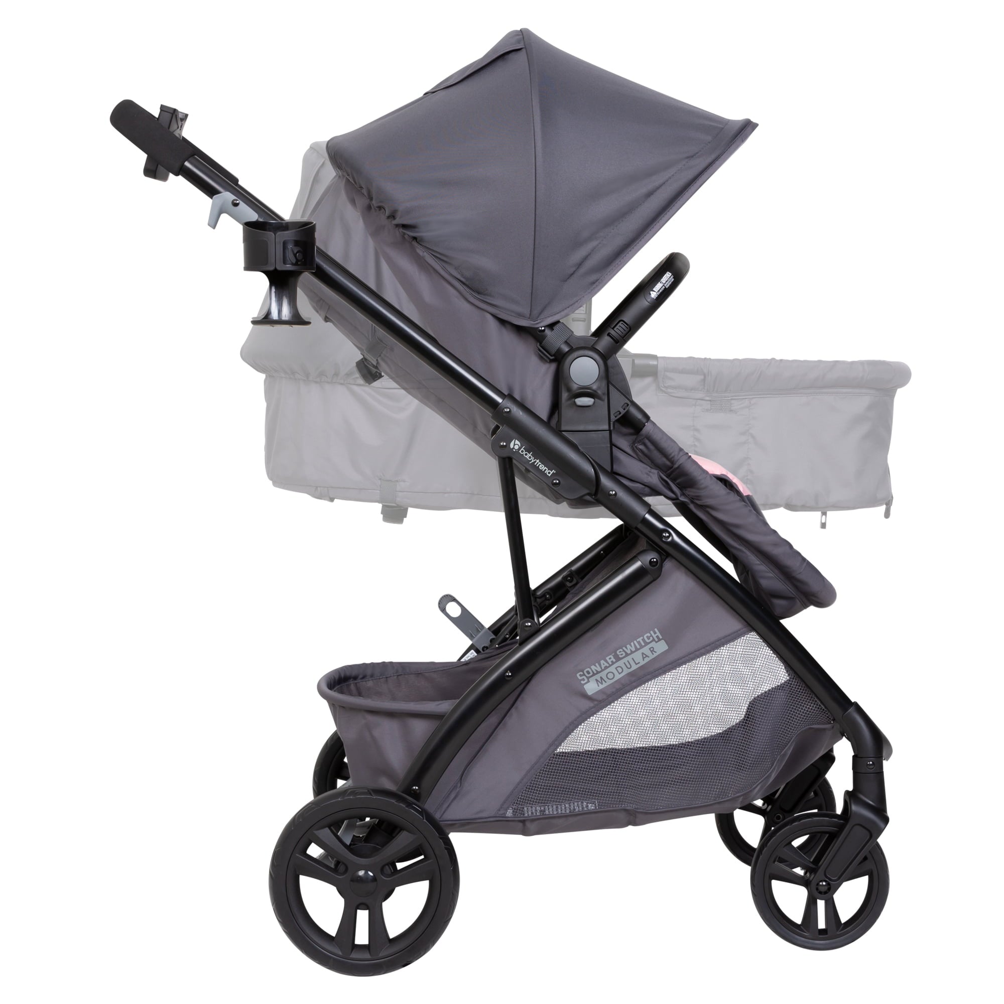 Baby Trend Sonar™ Switch 6-in-1 Modular Travel System Stroller, Desert Pink