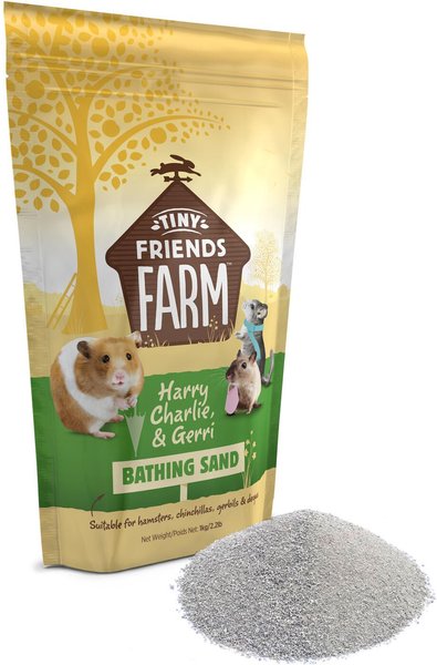 Tiny Friends Farm Small Animal Bathing Sand， 2.2-lb bag