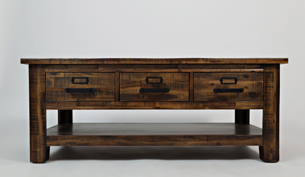 Cannon Valley Cocktail Table   Rustic   Coffee Tables   by HedgeApple  Houzz