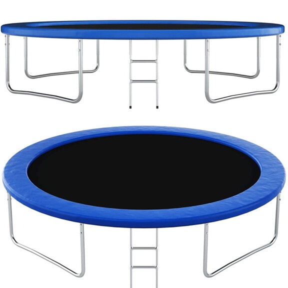 10FT Round Trampoline with Safety Enclosure Net  ?...